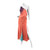 Gianni Versace silk one shoulder gown