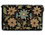 Zardozi Floral Embroidered Black Velvet Shoulder Bag circa 1950s