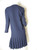 Chanel Navy Double Breasted Jacket and Pleated Skirt