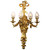 Fine Pair French 19th/20th Century Ormolu RegÃ©nce Style Lion Wall Light Sconces