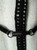 Chanel Boucle Dress with Crochet Trim and Patent Belt