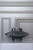 Black Gamma Candleholder by Frederic Saulou