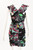 Zac Posen Floral Fantasy Silk Chiffon Cocktail Dress