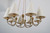 Huge Midcentury Brass Chandelier Model Globus 1069 by Rupert Nikoll