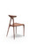 Alpha, Solid Ebonised Oak Stackable Contemporary Dining Chair by Made in Ratio