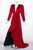 Gucci Red Hammered Silk Gown New with Tags Runway Fall 2018 New Tags