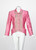 Vintage ChloÃ© Pink Silk Shantung Embroidered Beaded Skirt Suit