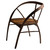 The Carol Chair in Bent Wood Walnut by Jonathan Field