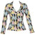 ChloÃ©  Karl Lagerfeld Brushstroke Figural Print Painted Buttons Blazer, 1996