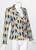 ChloÃ©  Karl Lagerfeld Brushstroke Figural Print Painted Buttons Blazer, 1996