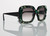 Lanvin Alber Elbaz Emerald Jeweled Sunglasses, 2009