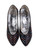 Vintage Charles Jourdan Black Silk Multicolored Jewel Pumps