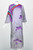 Hanae Mori Lavender Angel Sleeve Dress, 1970s