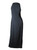 Emanuel Ungaro Long Black Evening Gown