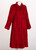 Vintage Red Mink Fur Full Length Coat