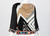 Vintage Leonard Paris Multicolored Geometric Printed Silk Jersey Blouse