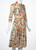 Prada Runway Postcard Print Cotton Dress, Spring 2004