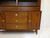 Walnut / Rosewood Hutch Bookcase / China Cabinet by Paul Browning for Stanley