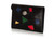 Hermes Black Leather Multicolored Lizard Rio Nuage Clutch Rare, 1980s