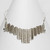 Scandinavian Modern Silver necklace by SG Hellstrom Gnesta, Sweden 1965