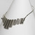 Scandinavian Modern Silver necklace by SG Hellstrom Gnesta, Sweden 1965