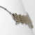 Scandinavian Modern Silver necklace by SG Hellstrom Gnesta, Sweden 1965