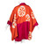Vintage Japanese Magenta Orange Tie Dye Silk Kimono jacket, 1970s