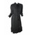 Scherrer Boutique Black Crepe Dress