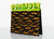 Isabel Canovas Black & Gold Silk Leather Green Bakelite Leaf Clutch, 1980s