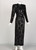 Bob Mackie Attributed Black Beaded Sequins Dress, 1980s