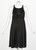 Bottega Veneta Black Leather Yoke Silk Dress, Runway 2008