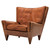Illum Wikkelso for Holger Christiansen â€˜V11â€™ Lounge Chair in Cognac Leather