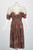 Chloe Boteh Dress High Neck Lace Inset, 1981