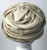 1950s Christian Dior Draped  and Pleated Silk  Ombre Beige Turban Hat