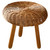 Tony Paul 'Attribution' Stool, Woven Wicker, Wood, United States, 1950s