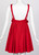 Valentino Techno Couture Sleeveless Red Bow Open Back Dress