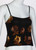 Prada Black Silk Yellow Floral Camisole Top, 2005