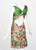Zac Posen Splash Paint Multicolored Print Silk LamÃ¨ Cutout Back Dress, 2006