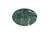 Rounded Dark Green Marble Cheese Plate