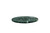 Rounded Dark Green Marble Cheese Plate