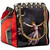 Gianni Versace Couture Silk Velvet Canova Print Gold Chain Bag, 1990s