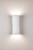 Serenity Sofie Contemporary Wall Sconce/Light, White Plaster, Hannah Woodhouse