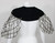 Yves Saint Laurent Black and Clear PVC Cape. Fall  2010 Runway Look #14