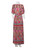 1970s Missoni Multicolored Silk Jersey Maxi Skirt Set