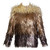 Chloe Stella McCartney Metallic OmbrÃ© Plastic Vegan Feather Coat Runway F/W 2000