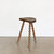 French Wood Tripod Stool