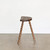 French Wood Tripod Stool