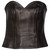 Yves Saint Laurent Black Leather Bustier Top YSL, 2009