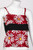 Jil Sander Red Sequin Semi-Backless Top, 1990s