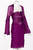 Gucci Tom Ford Purple Silk Dress Runway F/W 2004 Look #27